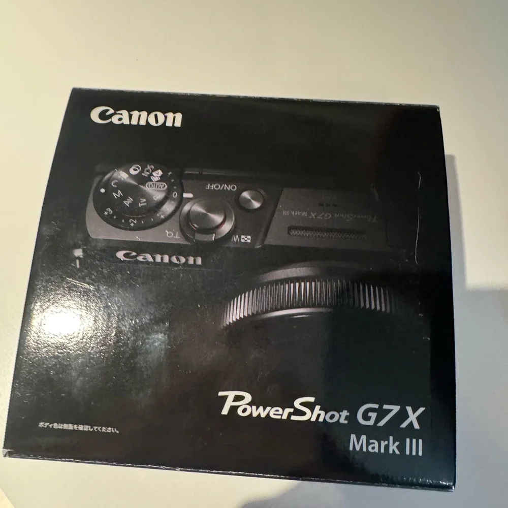 Canon G7 X II Compact Digital Camera — Black